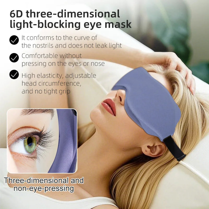Travel 3D Sleeping Mask Eyepatch Blindfold Light Eye Mask for Sleeping Mask Slaapmasker Night Sleeping Aid Sleep Patch