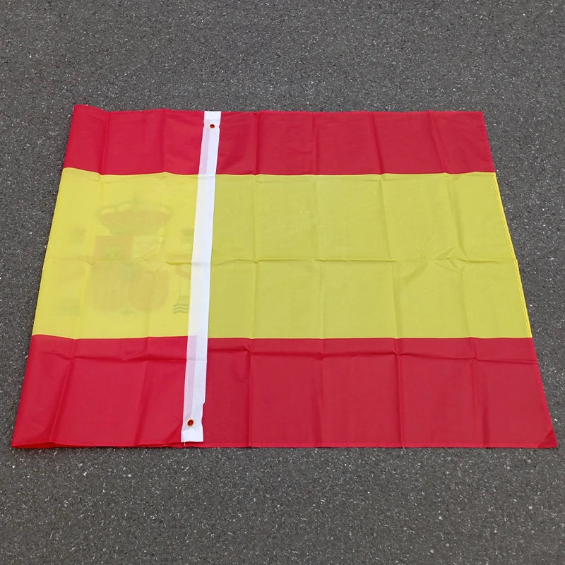 Spain Flag – Espana Football Banner | 2 Sizes | Indoor & Outdoor | World Cup 2026
