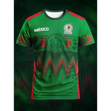 Mexico Football Jersey T-Shirt 2026 – 3D Print | Unisex | Kids & Adults | Quick-Dry