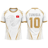 Tunisia Football Fan Jersey 2026 – 3D Flag Print | Breathable Quick-Dry | Unisex | World Cup 2026