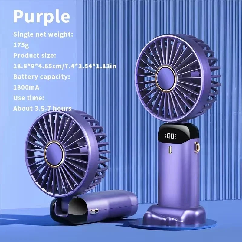 Mini Ventilateur Portable Rechargeable – Electronic USB Fan