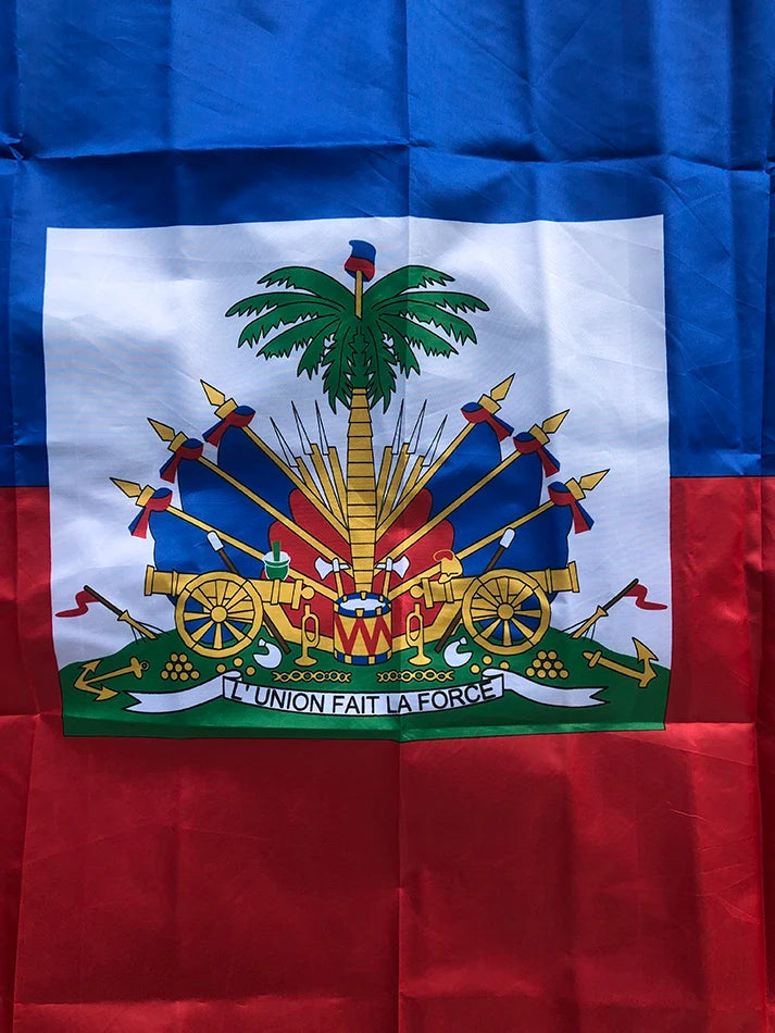 Haiti Flag – Haitian Football Fan Banner | 90x150cm | Indoor & Outdoor | World Cup 2026