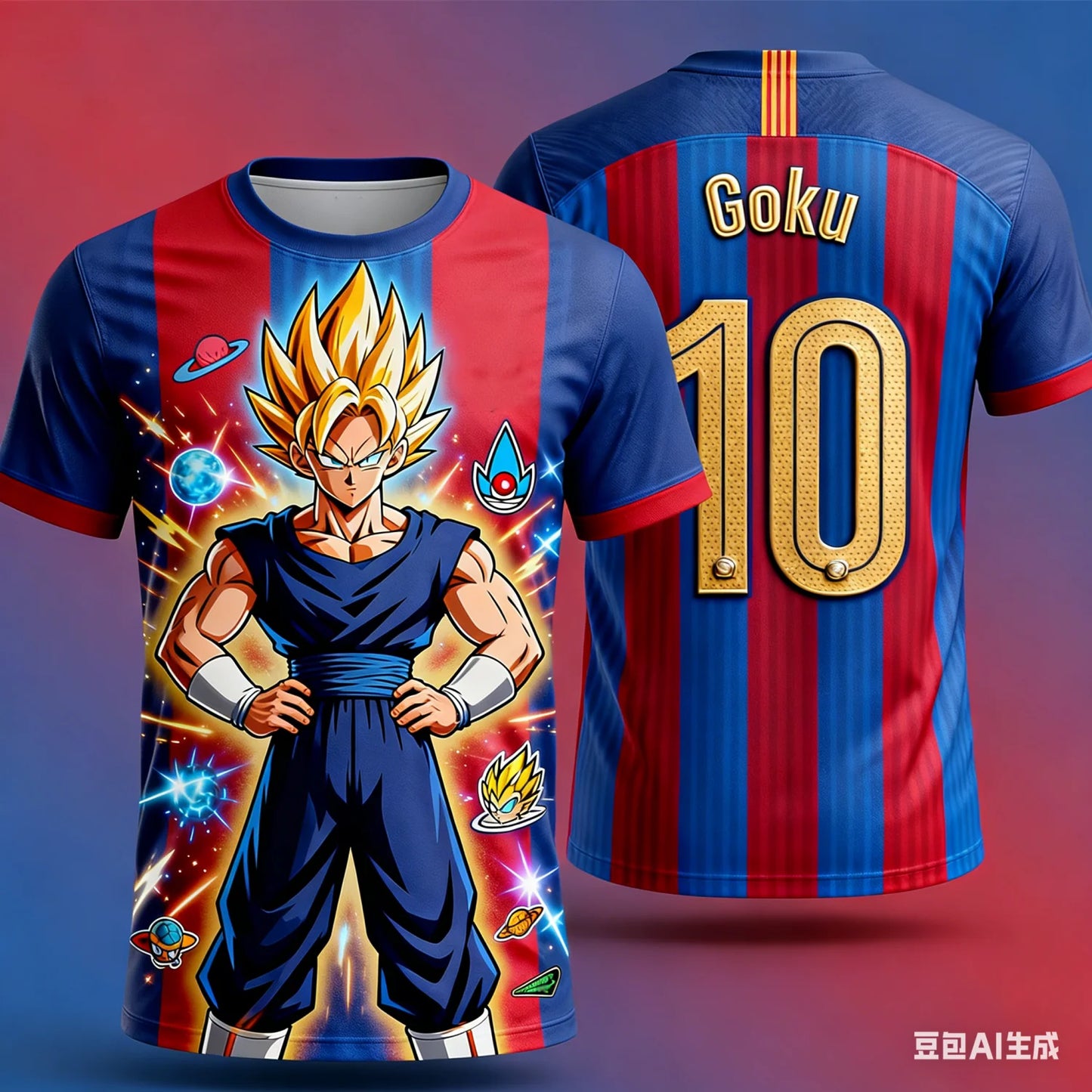 Dragon Ball 3D Print Family T-Shirt – Oversized Anime Tee | Kids & Adults | Unisex | 6 Designs