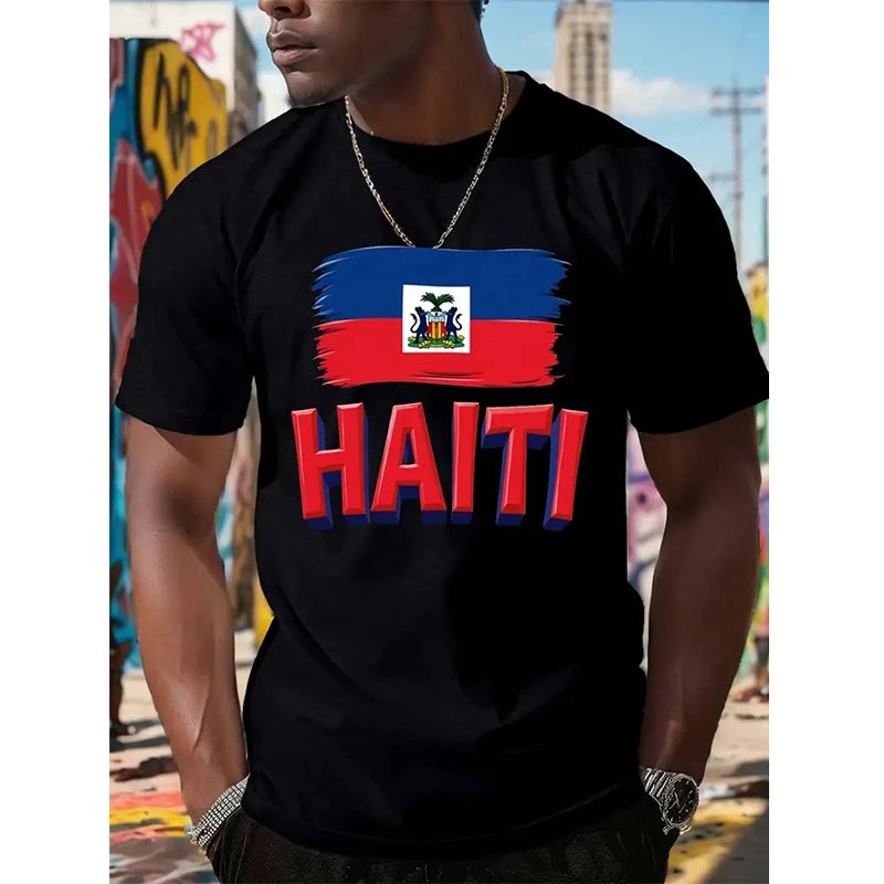 Haiti Football Fan Jersey 2026 – 3D Flag Print | Breathable | Unisex Kids & Adults | World Cup 2026