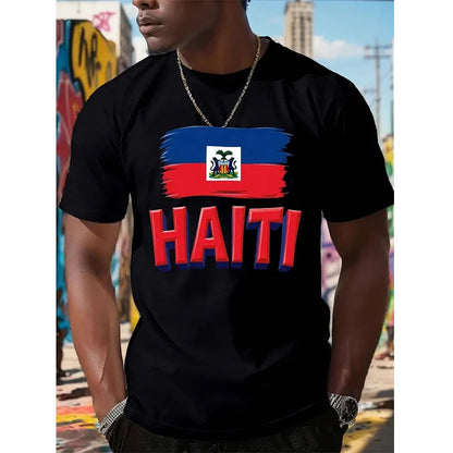 Haiti Football Fan Jersey 2026 – 3D Flag Print | Breathable | Unisex Kids & Adults | World Cup 2026