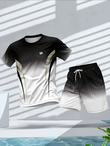 Matching T-Shirt & Shorts Set – 3D Print | Breathable | Men & Women | XS to 6XL