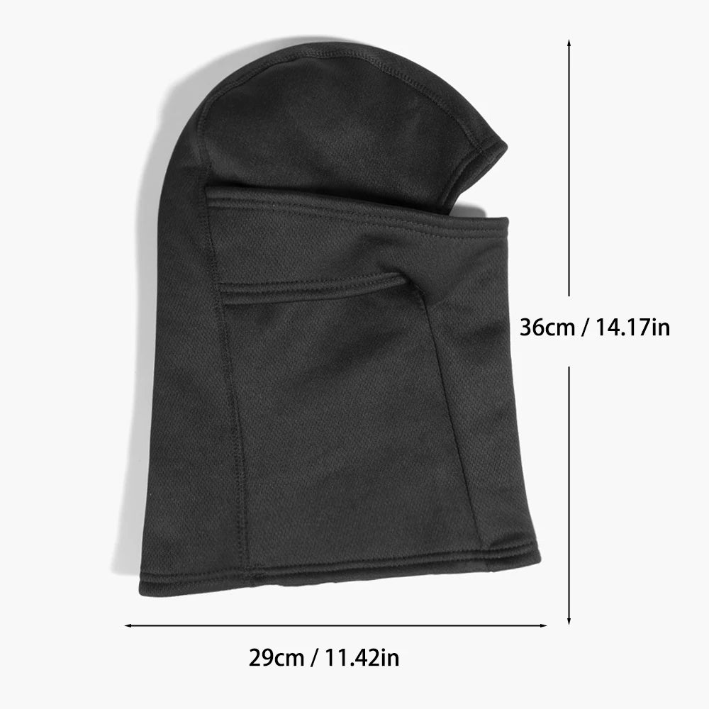 Winter Fleece Warm Camouflage Balaclava Outdoor Cold-proof Ski Cycling Full Face Mask Motorcycle Mask Helmet Lining