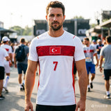 Türkiye Soccer Fan 3D T-Shirt 2026 – Number Football Jersey | Kids & Adults (100-160, S-6XL)