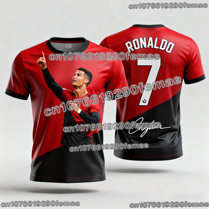 Ronaldo #7 Football Jersey 2026 – Kids & Adults | World Cup Fan Edition