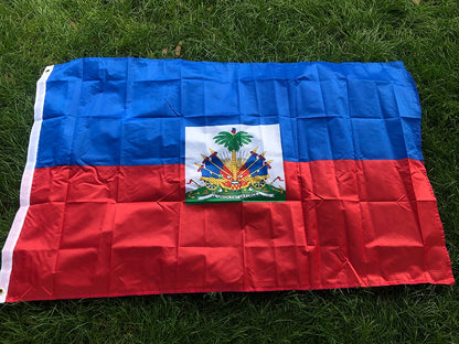 Haiti Flag – Haitian Football Fan Banner | 90x150cm | Indoor & Outdoor | World Cup 2026