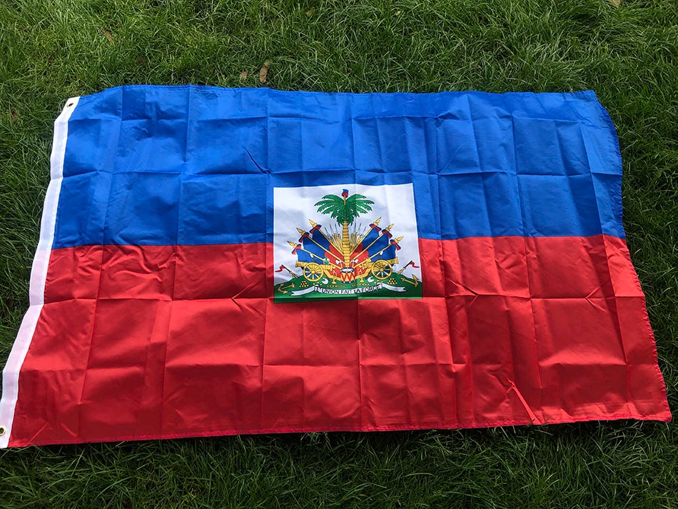 Haiti Flag – Haitian Football Fan Banner | 90x150cm | Indoor & Outdoor | World Cup 2026