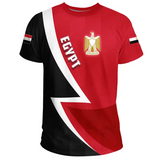 Egypt Flag 3D Print T-Shirt – Egyptian National Emblem | Oversized Unisex | XXS-4XL | World Cup 2026 Fan