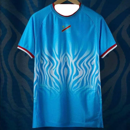 DR Congo Football Fan Jersey 2026 – Les Léopards | Quick-Dry Breathable | Kids & Adults | World Cup 2026