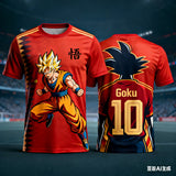 Dragon Ball 3D Print Family T-Shirt 2026 – Oversized Anime Tee | Kids & Adults | Unisex