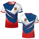 Czech Republic Flag T-Shirt – 3D Print Football Jersey | Unisex | XXS to 6XL