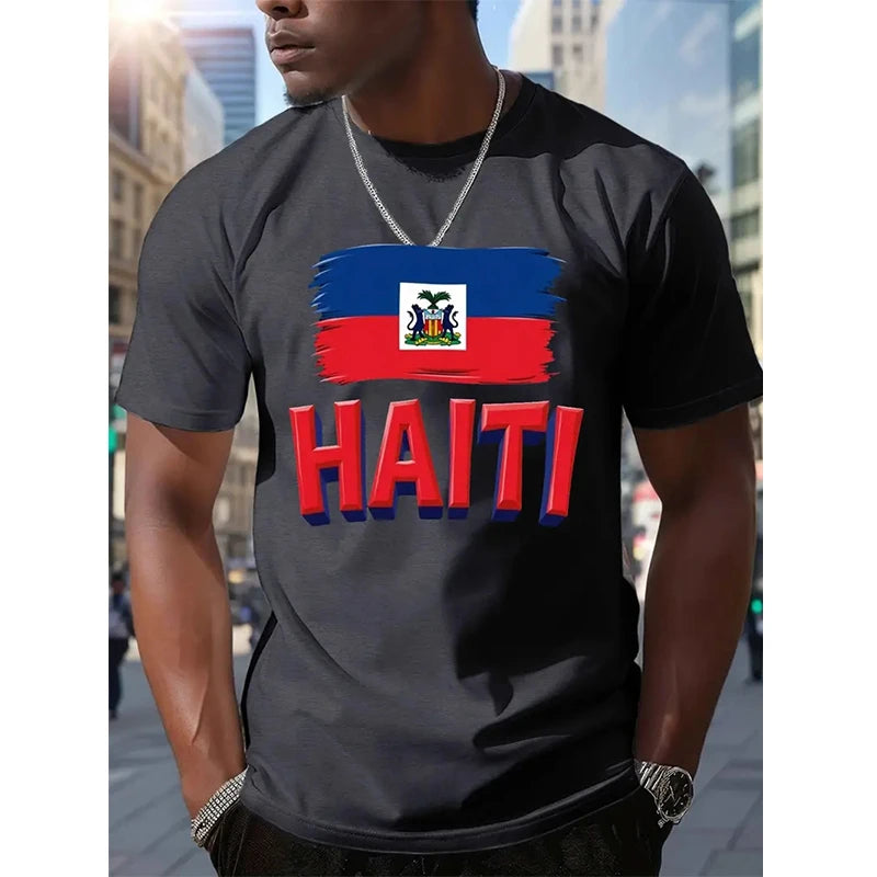 Haiti Football Fan Jersey 2026 – 3D Flag Print | Breathable | Unisex Kids & Adults | World Cup 2026