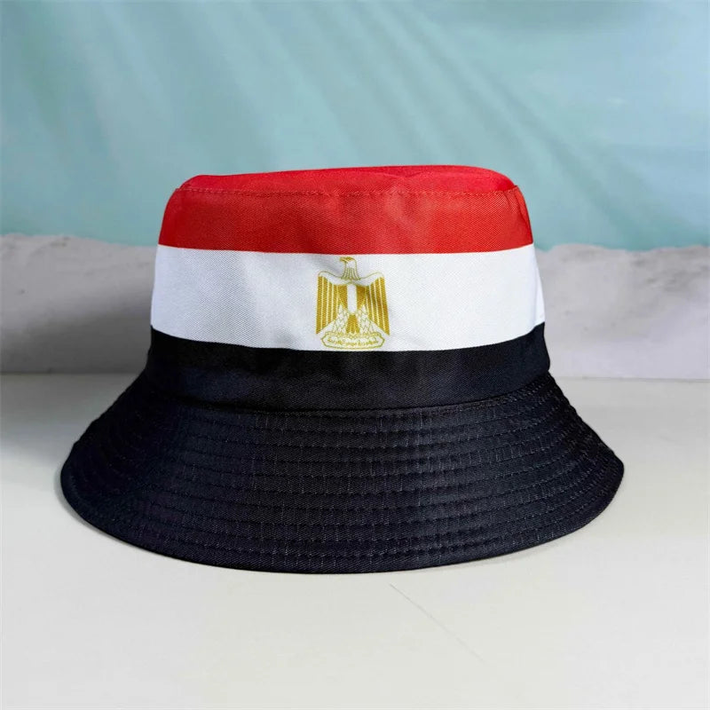 World Cup 2026 Reversible Bucket Hat – National Flag Fan Hat | 60+ Countries | Unisex | Sun Protection