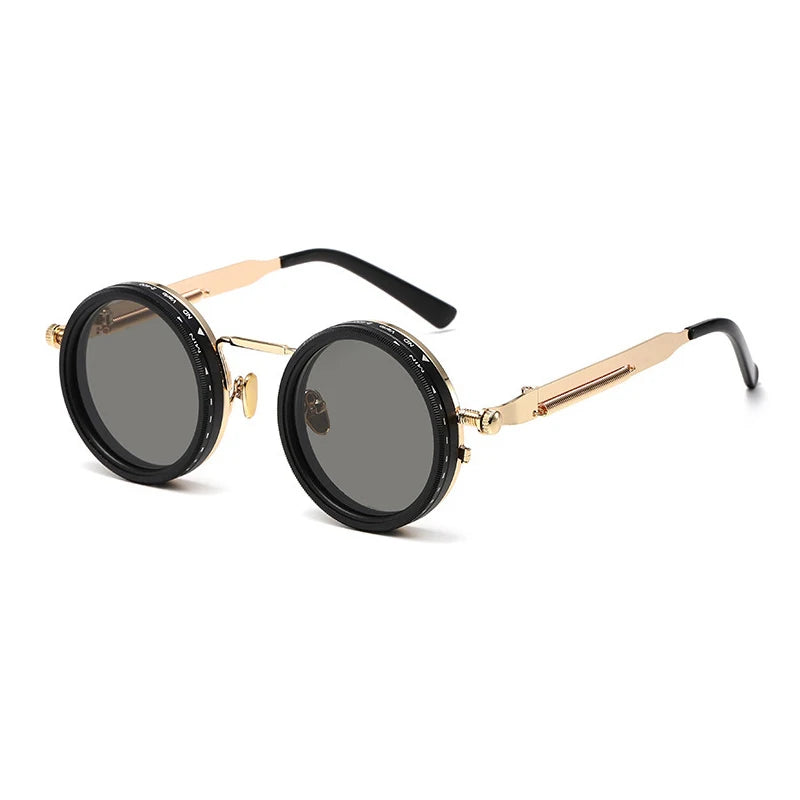Lunettes de Soleil Rondes Polarisées – Style Rétro UV400