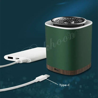 Bukhoon Electric Incense Burner Portable Arabic Oud Holder B17