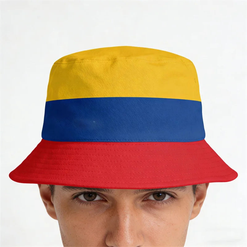 World Cup 2026 Reversible Bucket Hat – National Flag Fan Hat | 60+ Countries | Unisex | Sun Protection