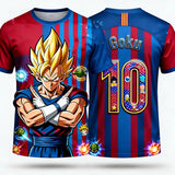 Dragon Ball 3D Print Family T-Shirt – Oversized Anime Tee | Kids & Adults | Unisex | 6 Designs