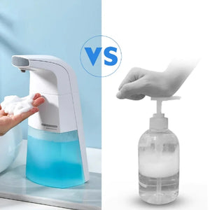 310ml Household Automatic Motion Activated Liquid Soap Dispenser Portable Intelligent Infrared Sensor Foam Soap Gel Dispenser