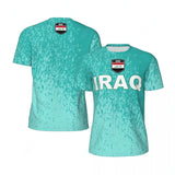 Iraq Flag 3D Print Fan T-Shirt 2026 – Oversized Streetwear | Kids & Adults | XXS-6XL | World Cup