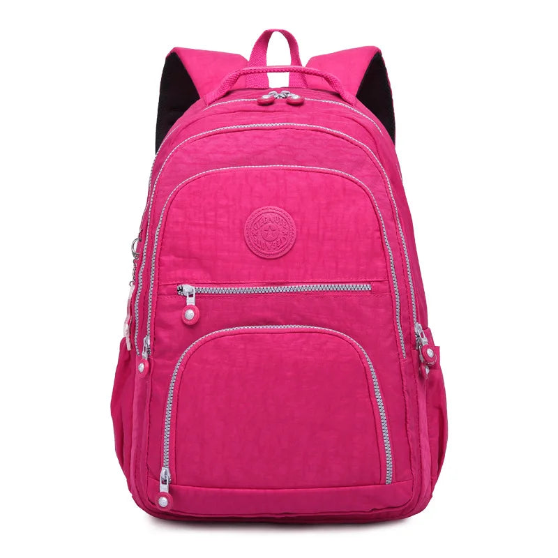 Tegaote School Backpack Student for Teenage Girl Boy 2024 Travel Back Packs Bag Women Nylon Waterproof Laptop Bagpack Unisex