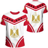 Egypt Flag 3D Print T-Shirt – Egyptian National Emblem | Oversized Unisex | XXS-4XL | World Cup 2026 Fan