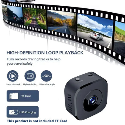 Mini Electronic HD WiFi Security Camera – Full Color Night Vision, Motion Detection & Waterproof (1, 2 or 3 Pack)