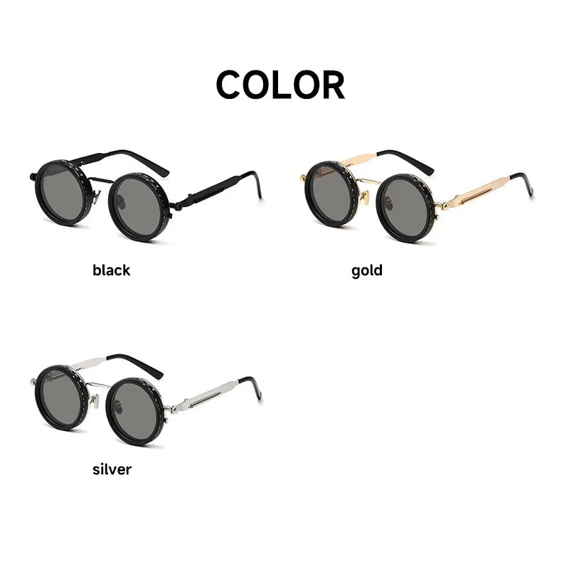 Lunettes de Soleil Rondes Polarisées – Style Rétro UV400