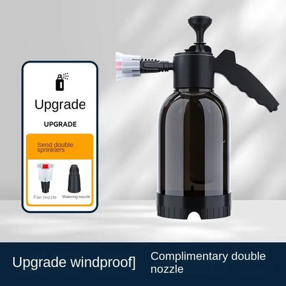 2L Pneumatic Foam Sprayer – Handheld High Pressure Car Wash & Home Disinfectant Bottle