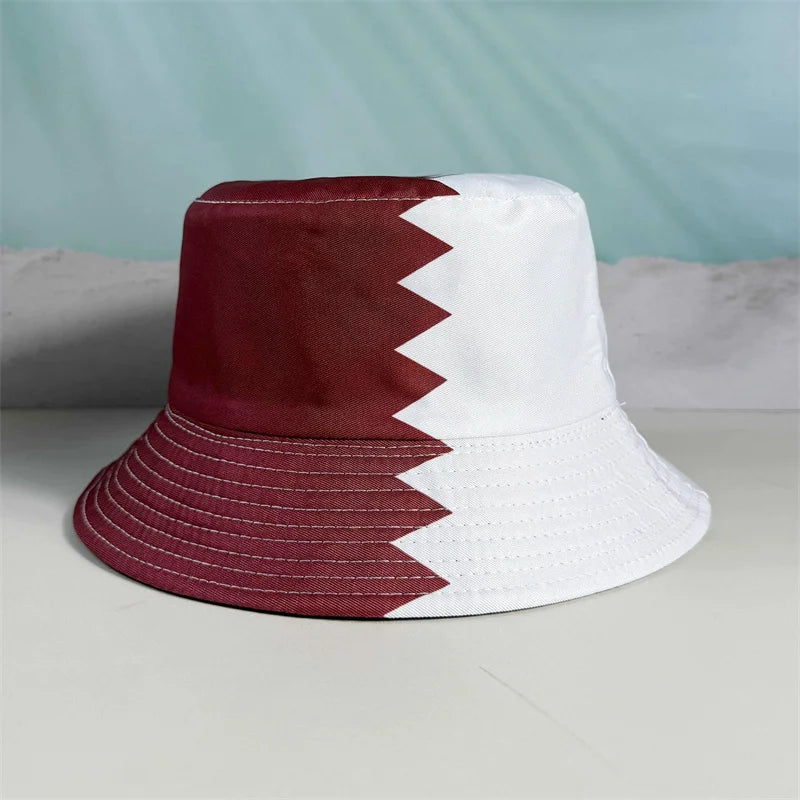 World Cup 2026 Reversible Bucket Hat – National Flag Fan Hat | 60+ Countries | Unisex | Sun Protection