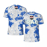 Iraq Flag 3D Print Fan T-Shirt 2026 – Oversized Streetwear | Kids & Adults | XXS-6XL | World Cup