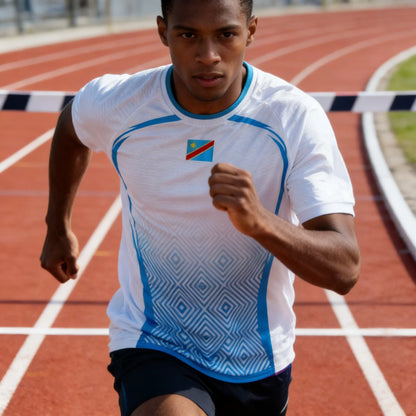 DR Congo Football Fan Jersey 2026 – Les Léopards | Quick-Dry Breathable | Kids & Adults | World Cup 2026