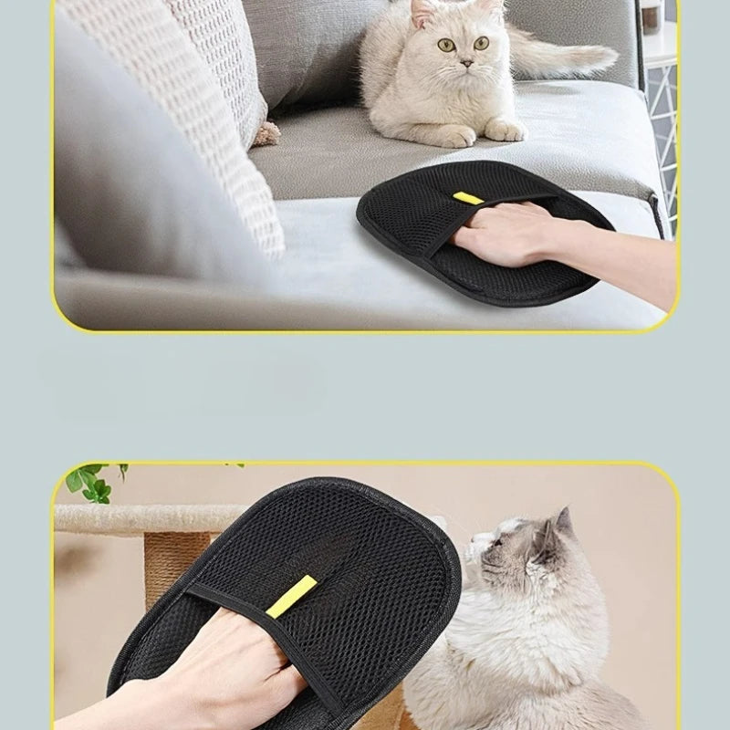 Gant Dépilateur Lavable pour Animaux – Chien & Chat