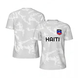 Haiti 2026 Football T-Shirt – 3D Flag Print Fan Outfit | Adults & Kids | Breathable | XXS-6XL