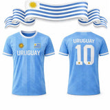 Uruguay Football Jersey T-Shirt 2026 – 3D Flag Print | Unisex | Quick-Dry | XXS to 6XL