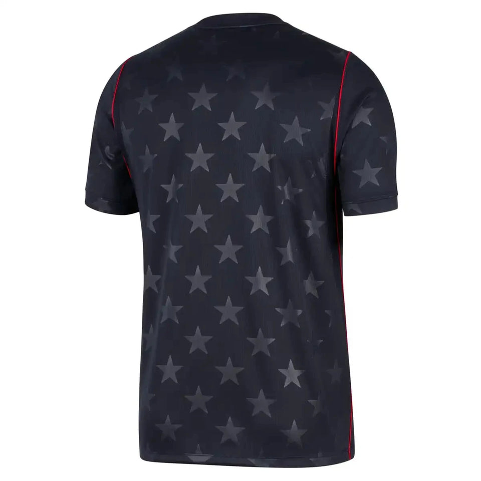 USA 2026 Away Fan Edition Soccer Jersey – Navy Blue Star Print | Breathable Quick Dry | Unisex | XXS-6XL