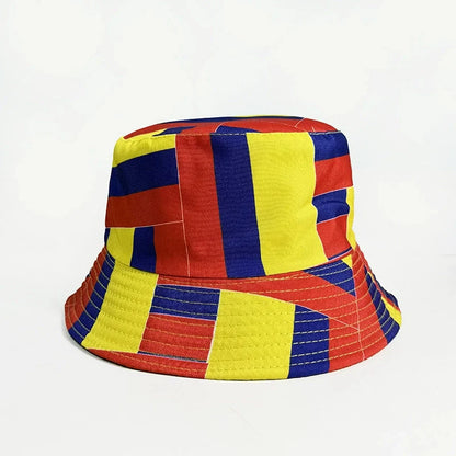World Cup 2026 Reversible Bucket Hat – National Flag Fan Hat | 60+ Countries | Unisex | Sun Protection