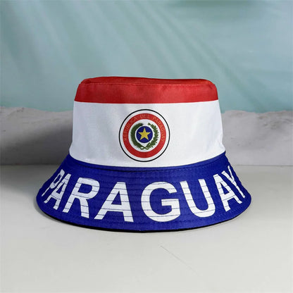 World Cup 2026 Reversible Bucket Hat – National Flag Fan Hat | 60+ Countries | Unisex | Sun Protection
