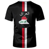 Iraq Football Jersey T-Shirt 2026 – Quick-Dry Streetwear | Unisex | XXS-6XL | World Cup Fan