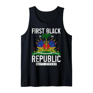 World Cup 2026 Haiti Flag 3D Tank Top – Men, Women & Kids | 4T to 6XL
