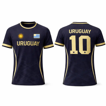 Uruguay Football Jersey T-Shirt 2026 – 3D Flag Print | Unisex | Quick-Dry | XXS to 6XL