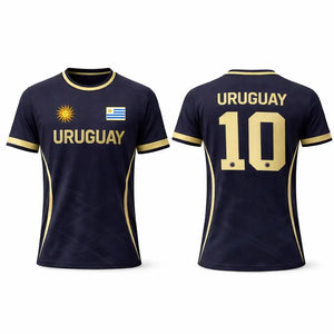 Uruguay Football Jersey T-Shirt 2026 – 3D Flag Print | Unisex | Quick-Dry | XXS to 6XL
