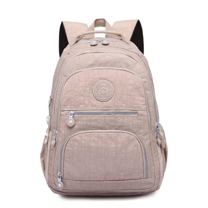 Tegaote School Backpack Student for Teenage Girl Boy 2024 Travel Back Packs Bag Women Nylon Waterproof Laptop Bagpack Unisex