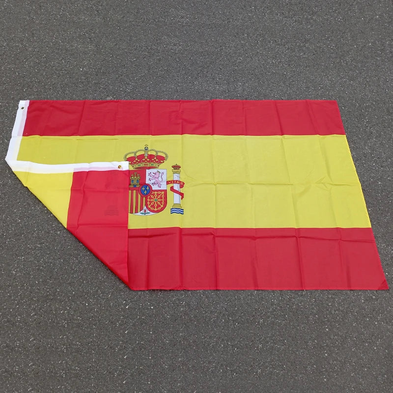 Spain Flag – Espana Football Banner | 2 Sizes | Indoor & Outdoor | World Cup 2026