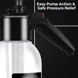 2L Pneumatic Foam Sprayer – Handheld High Pressure Car Wash & Home Disinfectant Bottle