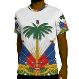 World Cup 2026 Haiti National Emblem 3D T-Shirt – Men, Women & Kids | 4T to 6XL