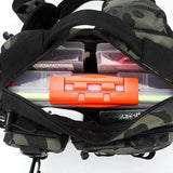 Fishing Tackle Backpack – Multi-Pocket Nylon Sling Bag with Rod Holder for Fly Fishing & Outdoor Travel